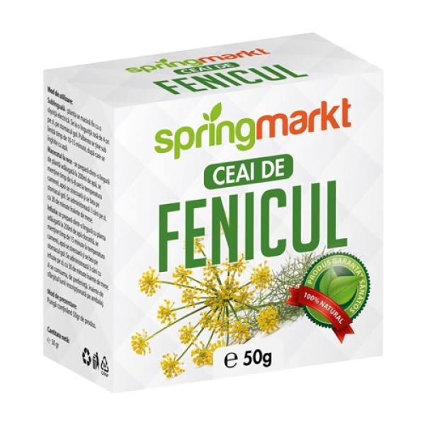 Ceai Fenicul Fructe 50gr Springmarkt