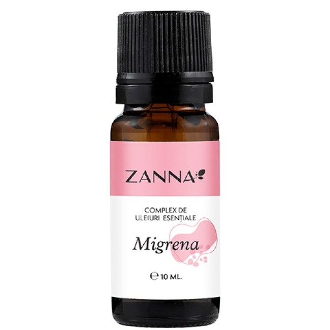 Complex de Uleiuri Esentiale Migrena 10ml, Zanna