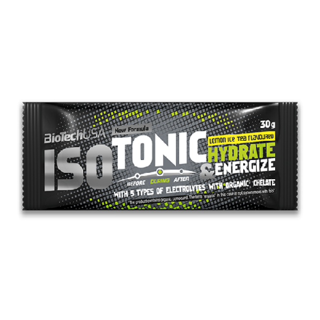 BU81 Iso Tonic Lemon Ice Tea, 30gr, BiotechUSA