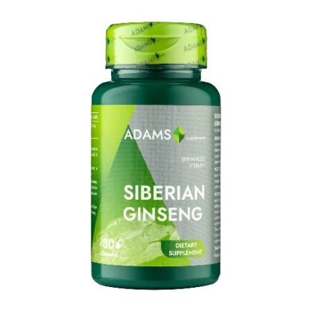 Ginseng Siberian 1000mg 30cps, Adams
