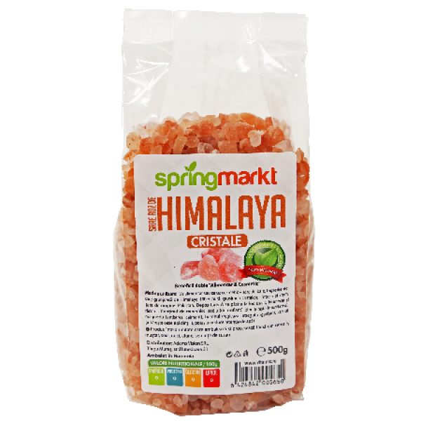 Sare roz de Himalaya cristale 5-7mm 500gr Springmarkt