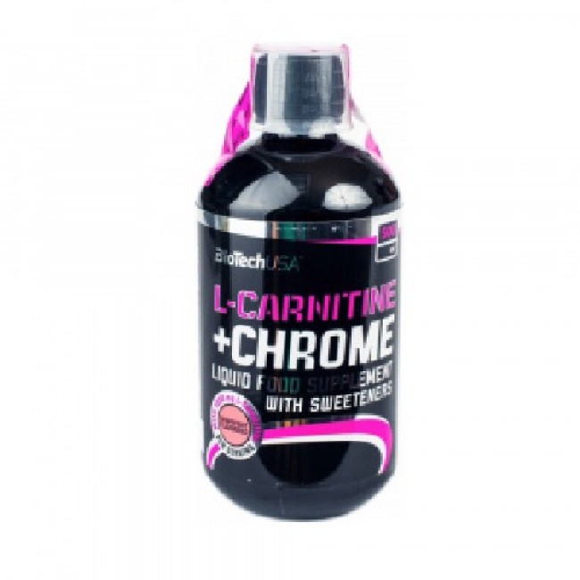 L-Carnitine+CHROME 35000 MG 500ML Grapefruit BiotechUSA