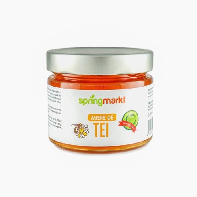 Miere de albine Tei 350gr Springmarkt Miere de albine Tei 350gr Springmarkt