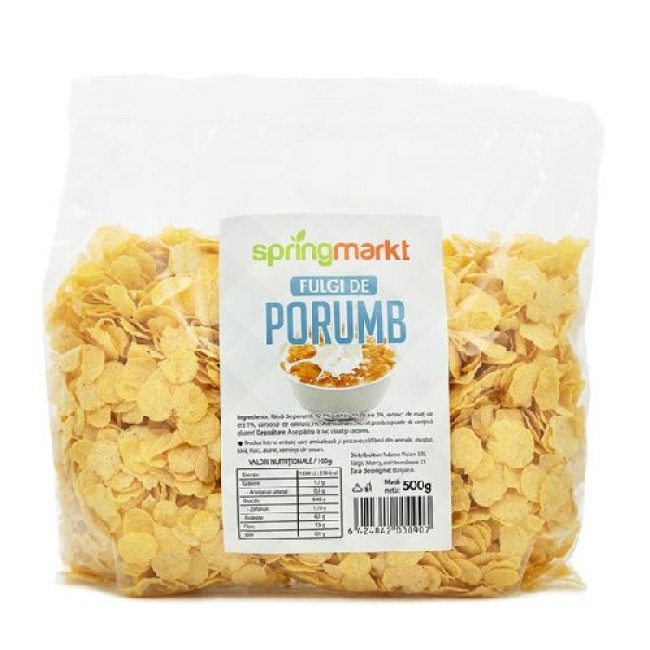Fulgi de porumb 500gr Springmarkt Fulgi de porumb 500gr Springmarkt