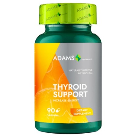 Thyroid Support 90 cps, Adams Thyroid Support 90 cps, Adams