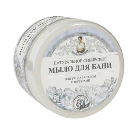 Săpun natural Alb pentru corp și păr 500ml Bunica Agafia Săpun natural Alb pentru corp și păr 500ml Bunica Agafia