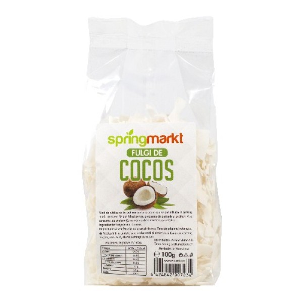 Fulgi de Cocos, 100gr Springmarkt