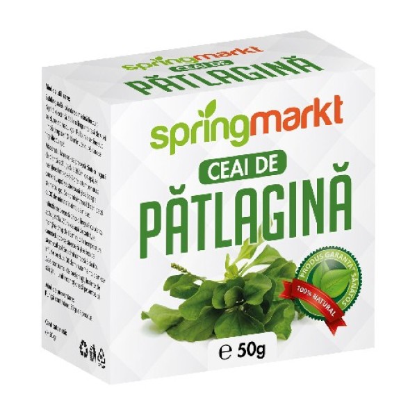 Ceai Patlagina Frunze 50gr Springmarkt