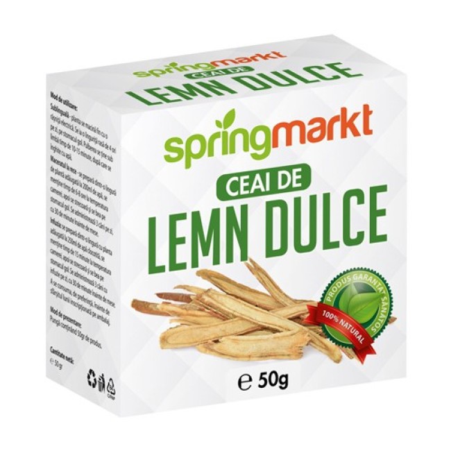 Ceai Lemn Dulce Radacina 50gr Springmarkt