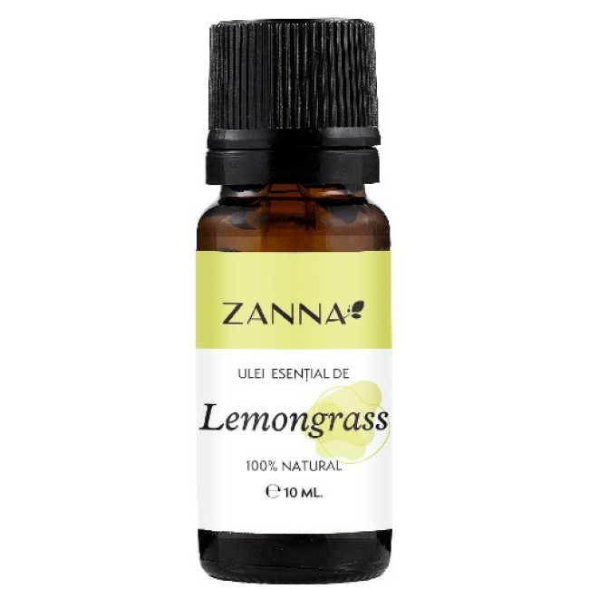 Ulei esential de Lemongrass 10ml, Zanna