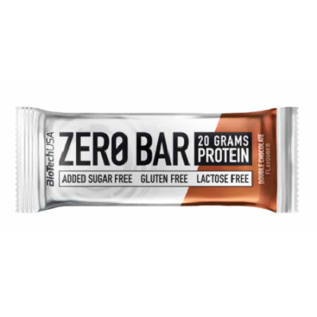 BU83 Zero Bar Double Chocolate, 50gr, BiotechUSA