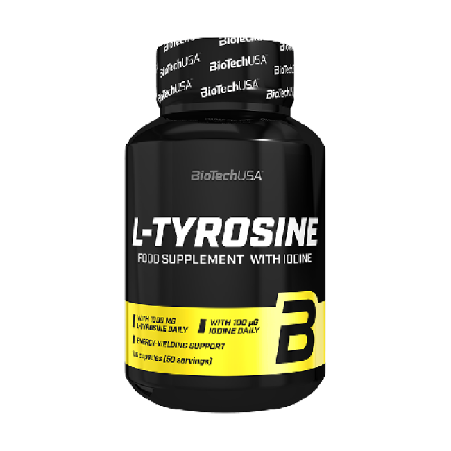 L-Tyrosine 1000 MG 100 cps BiotechUSA L-Tyrosine 1000 MG 100 cps BiotechUSA