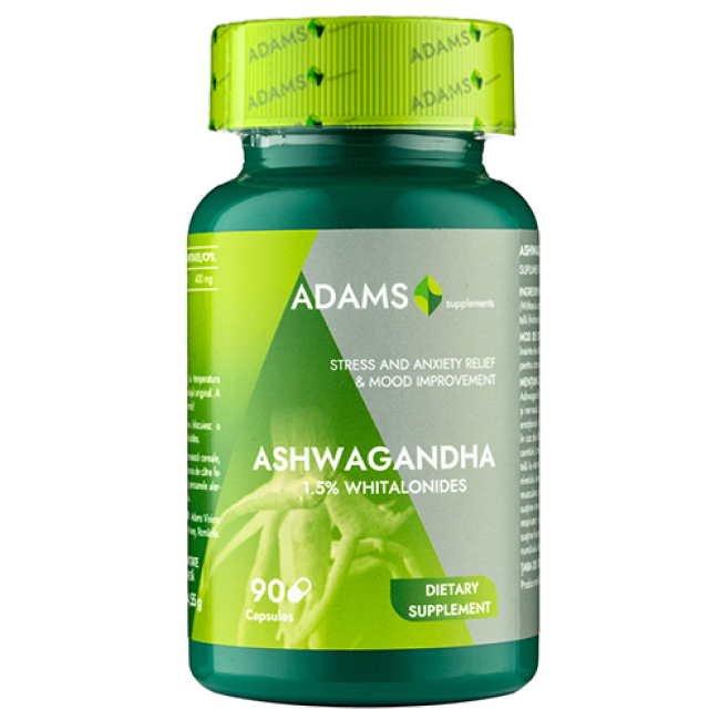 Ashwaghanda 400mg 90cps, Adams