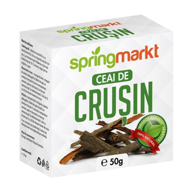 Ceai Crusin Scoarta 50gr Springmarkt Ceai Crusin Scoarta 50gr Springmarkt