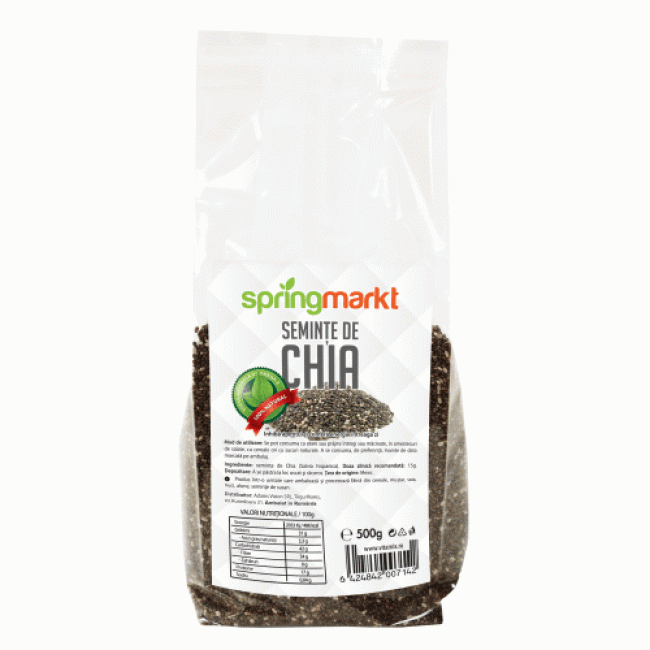 Seminte de Chia 500gr Springmarkt