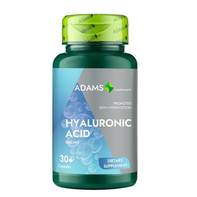 Acid Hialuronic 100mg 30cps, Adams