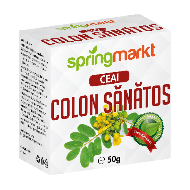 Ceai Colon Sanatos, 50gr, springmarkt Ceai Colon Sanatos, 50gr, springmarkt