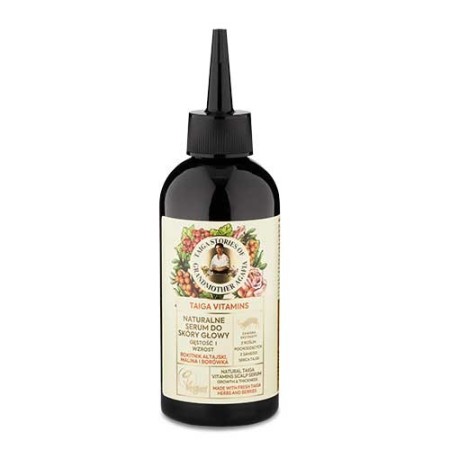 Ser vitaminizant natural pentru scalp, 170ml, Bunica Agafia Ser vitaminizant natural pentru scalp, 170ml, Bunica Agafia