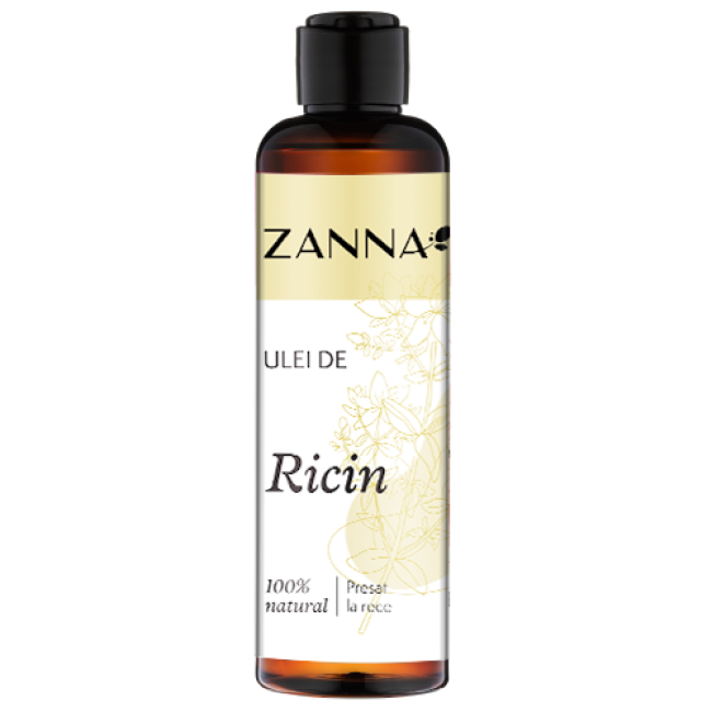 Ulei de Ricin, 200ml, Zanna