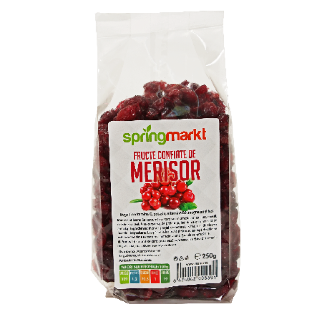 Fructe confiate de Merisor 250g Springmarkt