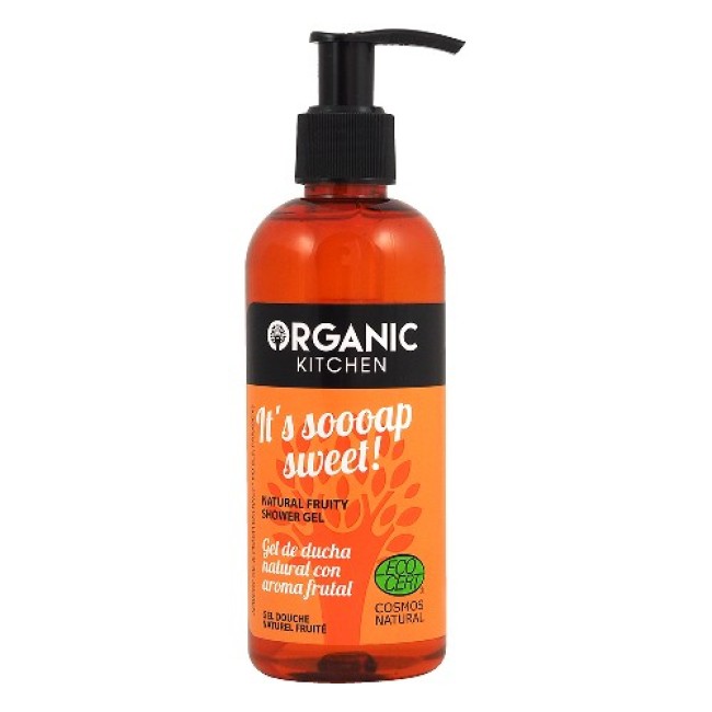 Gel de dus Bio cu Piersici si Caise 260ml Organic Kitchen Gel de dus Bio cu Piersici si Caise 260ml Organic Kitchen