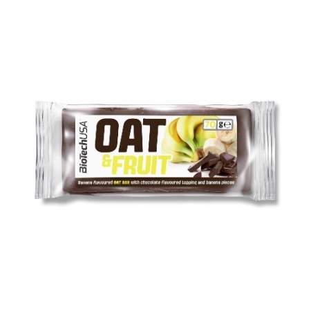Oat and Fruits Chocolate-banana 70gr BiotechUSA