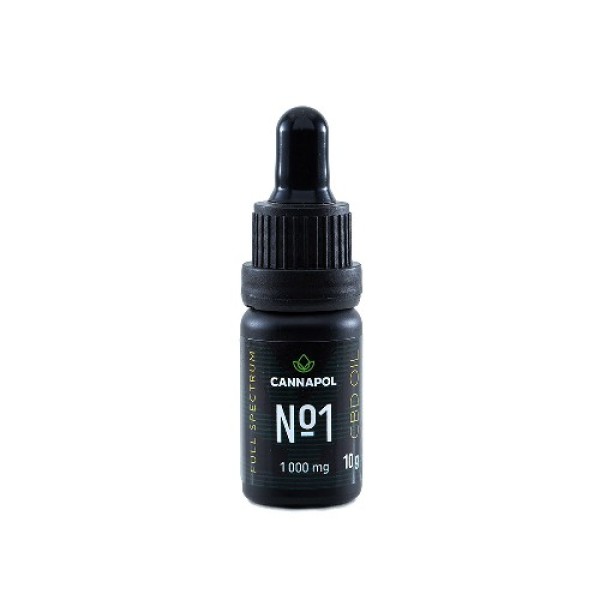 Ulei canabis CBD Cannapol No.1 10%, 10g