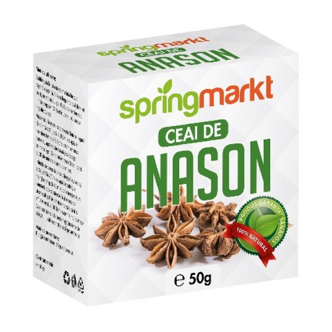 Ceai Anason Fructe 50gr Springmarkt Ceai Anason Fructe 50gr Springmarkt