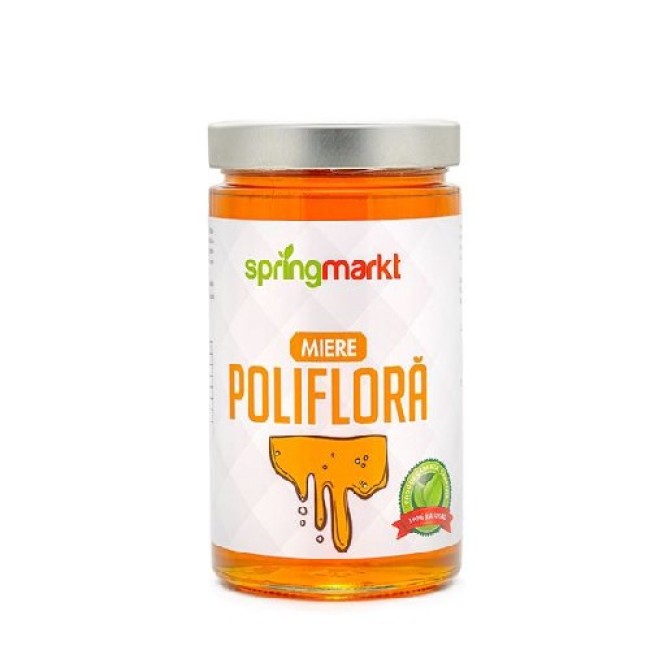 Miere de albine Poliflora 900gr Springmarkt Miere de albine Poliflora 900gr Springmarkt