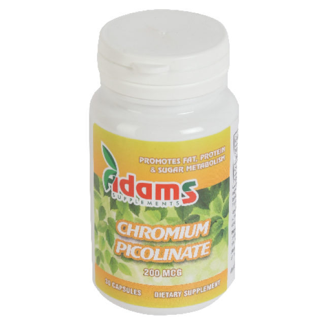 Crom Picolinat (Chromium Picolinate) 200mcg 30cps Crom Picolinat (Chromium Picolinate) 200mcg 30cps