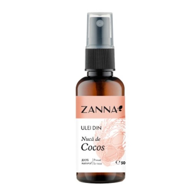 Ulei nuca de Cocos 50ml, Zanna