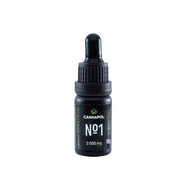 Ulei canabis CBD Cannapol No.1 20%, 10g