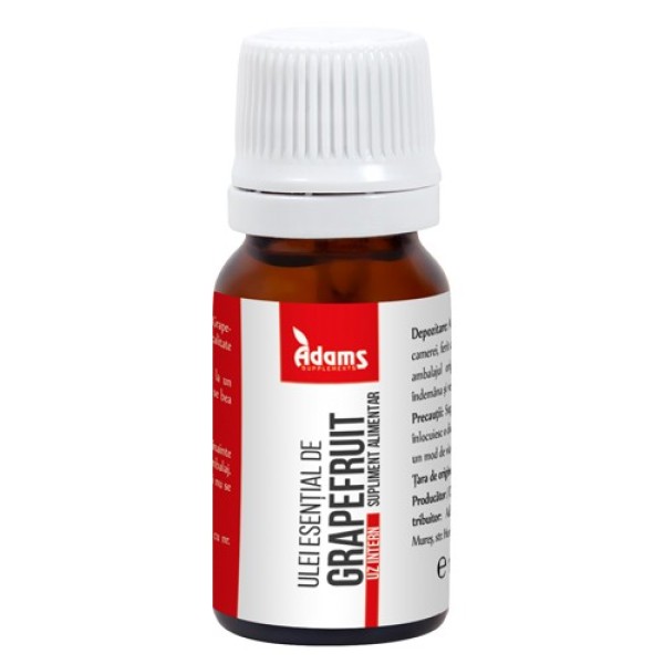 Ulei esential de Grapefruit 10ml uz intern Adams