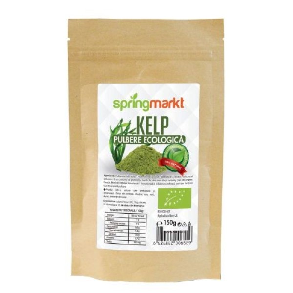 Kelp (Varec) Pulbere Ecologica 150gr Springmarkt