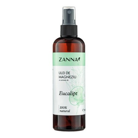 Ulei de magneziu, cu Eucalipt, 150ml, Zanna