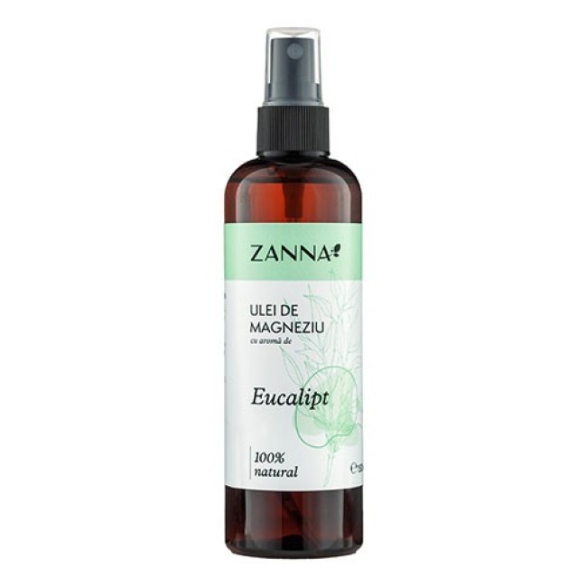 Ulei de magneziu, cu Eucalipt, 150ml, Zanna