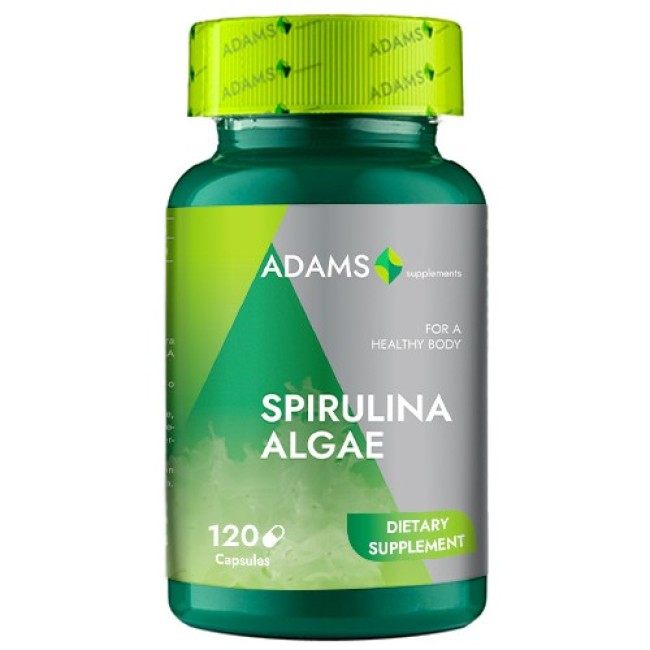 Alga Spirulina 400mg 120cps, Adams