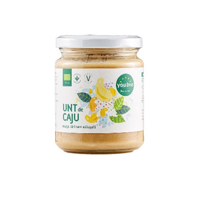 Unt de caju ecologic 250gr Youbio