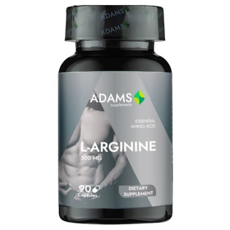 L-Arginine 500mg 90cps, Adams L-Arginine 500mg 90cps, Adams