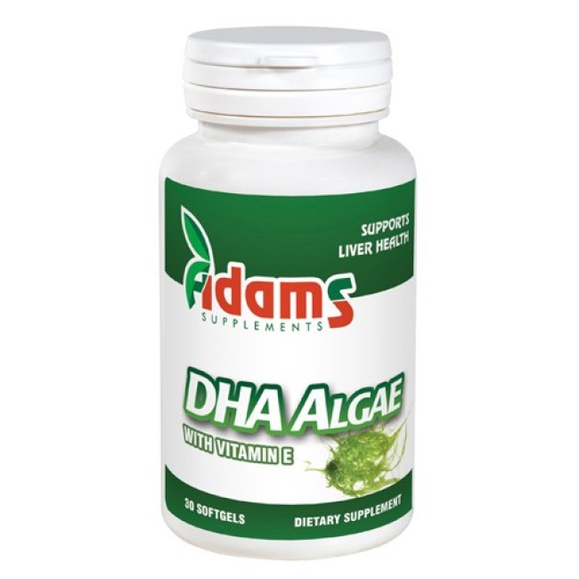 DHA Algae 200mg 30cps. Adams Supplements DHA Algae 200mg 30cps. Adams Supplements