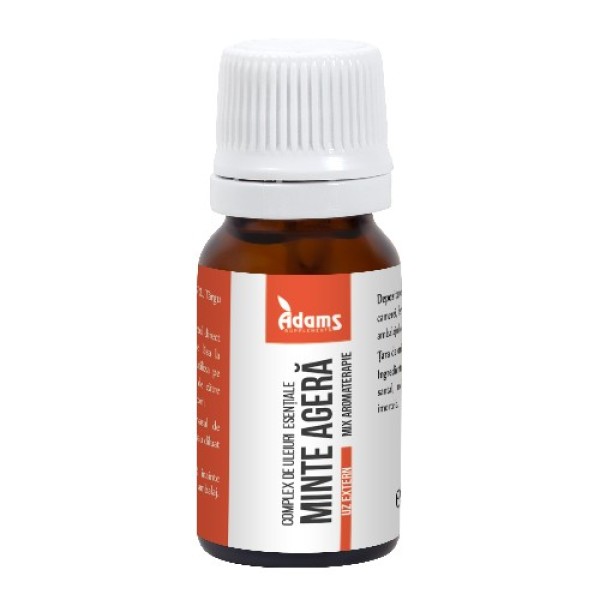 Complex de Uleiuri Esentiale Minte Agera 10ml Adams Supplements