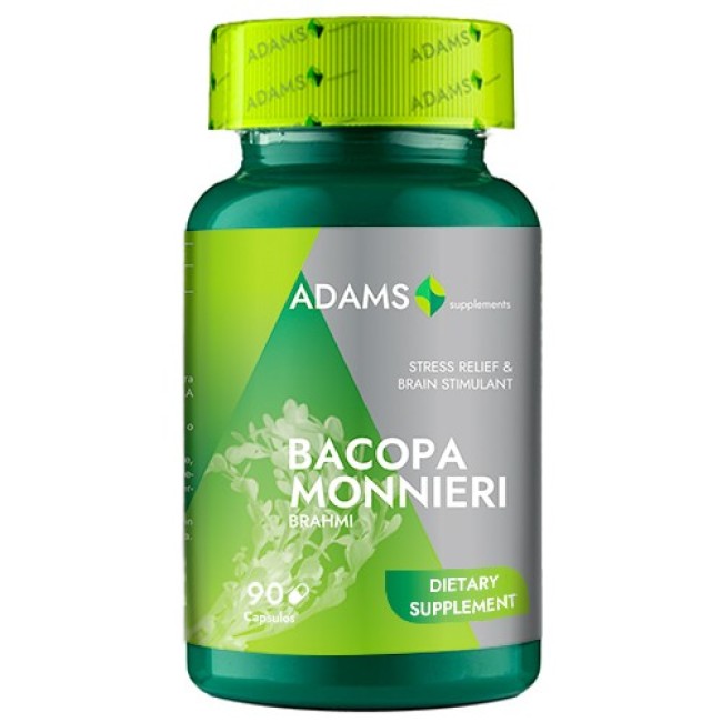 Bacopa Monieri 350mg 90cps, Adams