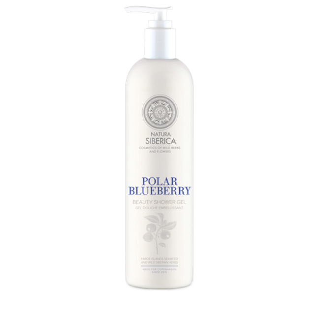 Gel de dus nutritiv cu Afine Polare 400m Natura Siberica Gel de dus nutritiv cu Afine Polare 400m Natura Siberica