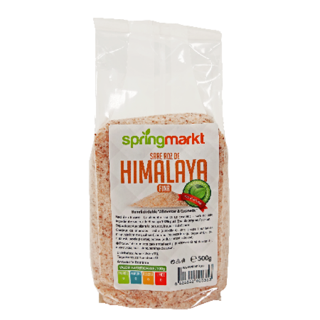 Sare roz de Himalaya fina 500g Springmarkt