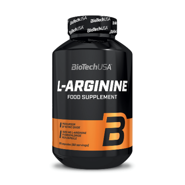 L-Arginine 90 cps BiotechUSA
