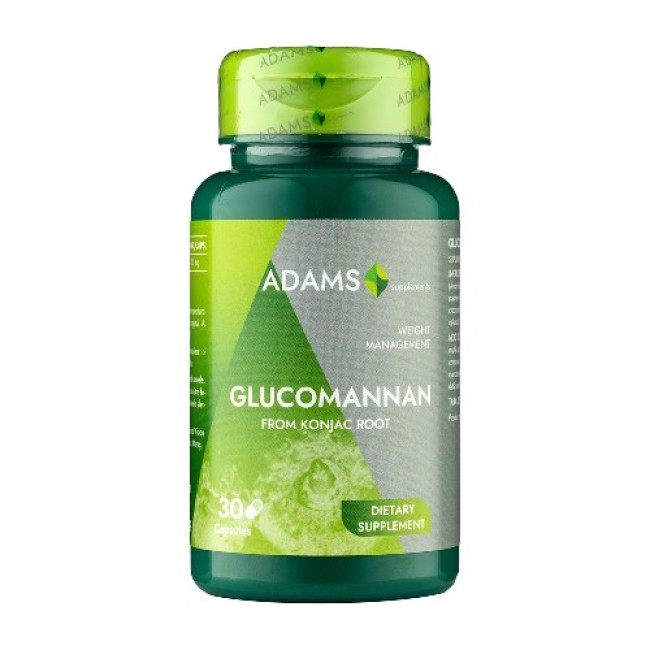 Glucomannan 450mg 30cps, Adams