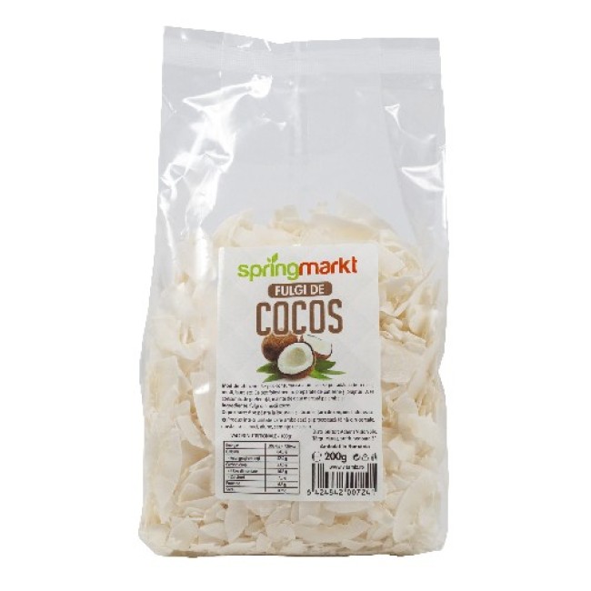 Fulgi de Cocos, 200gr Springmarkt