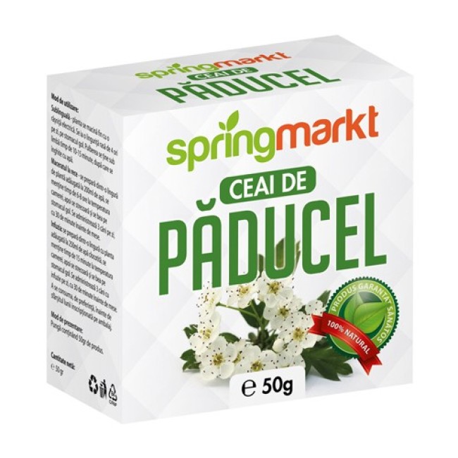 Ceai Paducel Frunze si Flori 50gr Springmarkt