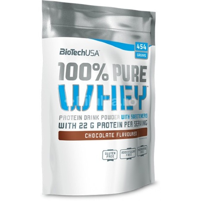 100% Pure Whey 454gr Ciocolata BiotechUSA